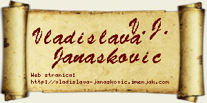 Vladislava Janašković vizit kartica